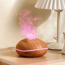 Fire Flame Aromatherapy Diffuser Humidifier with 7 Flames Effect