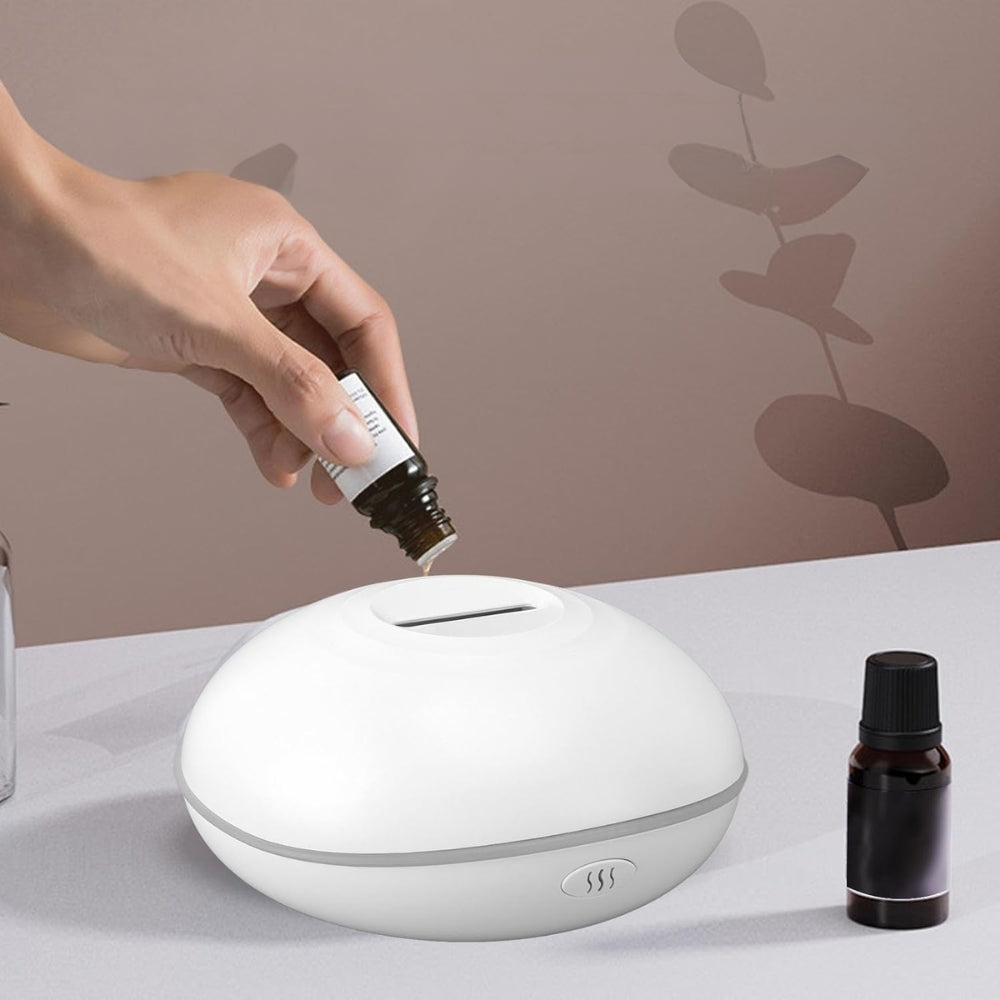 Fire Flame Aromatherapy Diffuser Humidifier with 7 Flames Effect