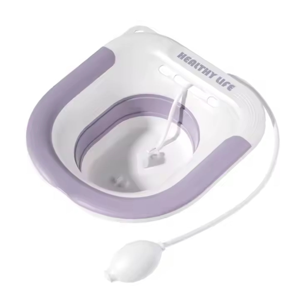 Portable Folding Toilet Sitz Bath For Toilet Seat