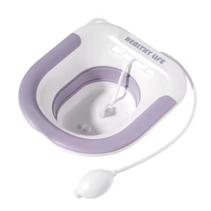 Portable Folding Toilet Sitz Bath For Toilet Seat