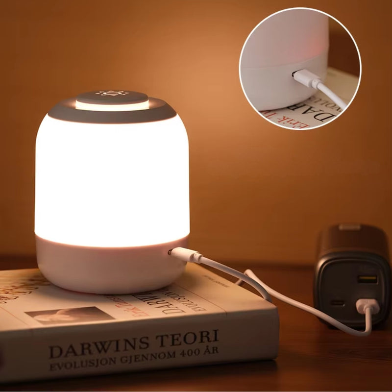Portable LED Touch Lamp Versatile Night Light