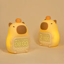 Capybara Night Light Children Alarm Clock Night Lamp