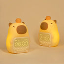 Capybara Night Light Children Alarm Clock Night Lamp