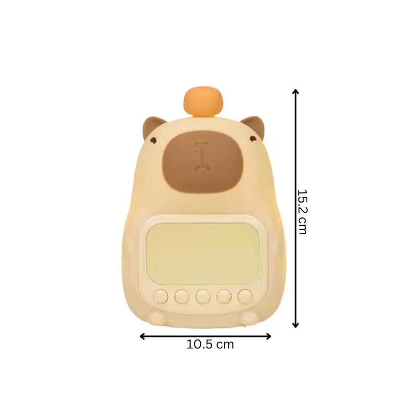 Capybara Night Light Children Alarm Clock Night Lamp