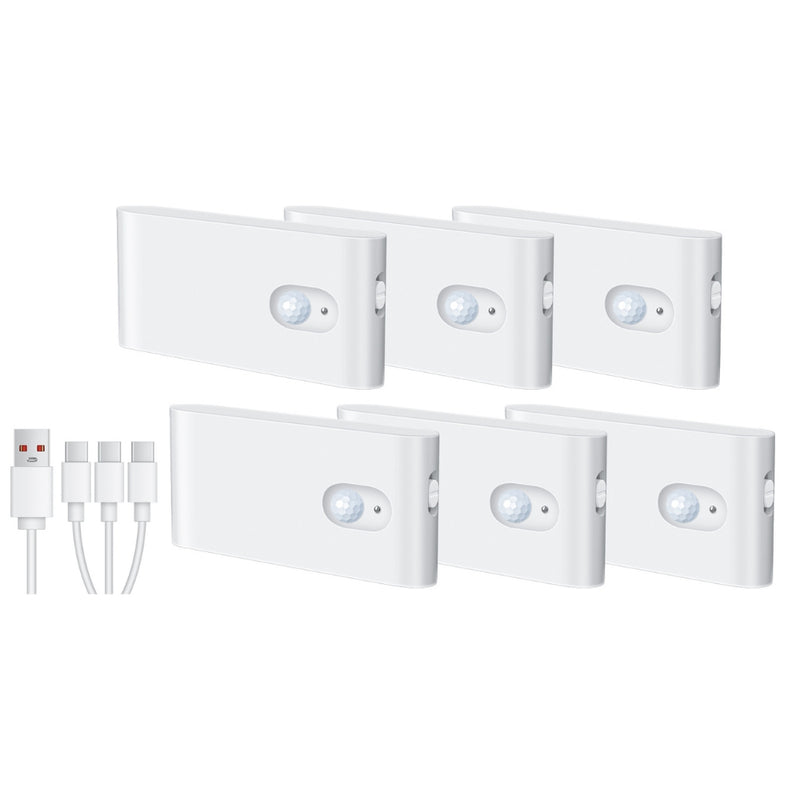 Motion Sensor Night Light Rechargeable Stair Light for Hallway Stairway