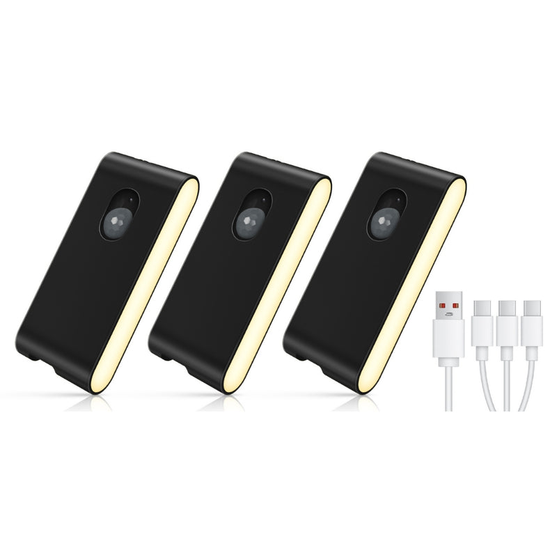 Motion Sensor Night Light Rechargeable Stair Light for Hallway Stairway