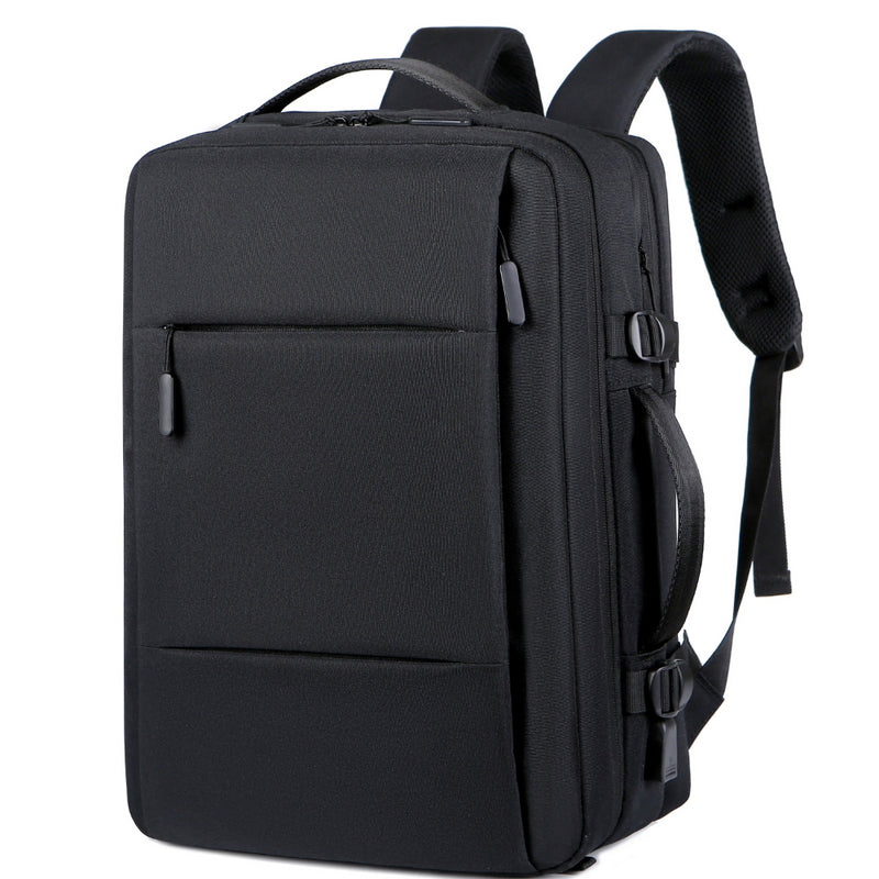 Large Capacity Expandable Travel Backpack with USB Port