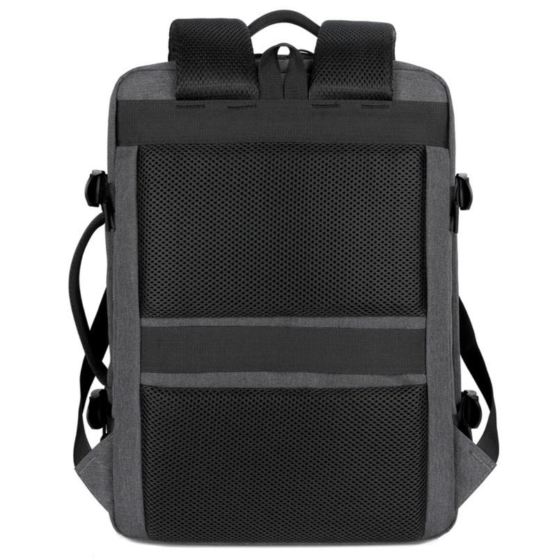 Large Capacity Expandable Travel Backpack with USB Port