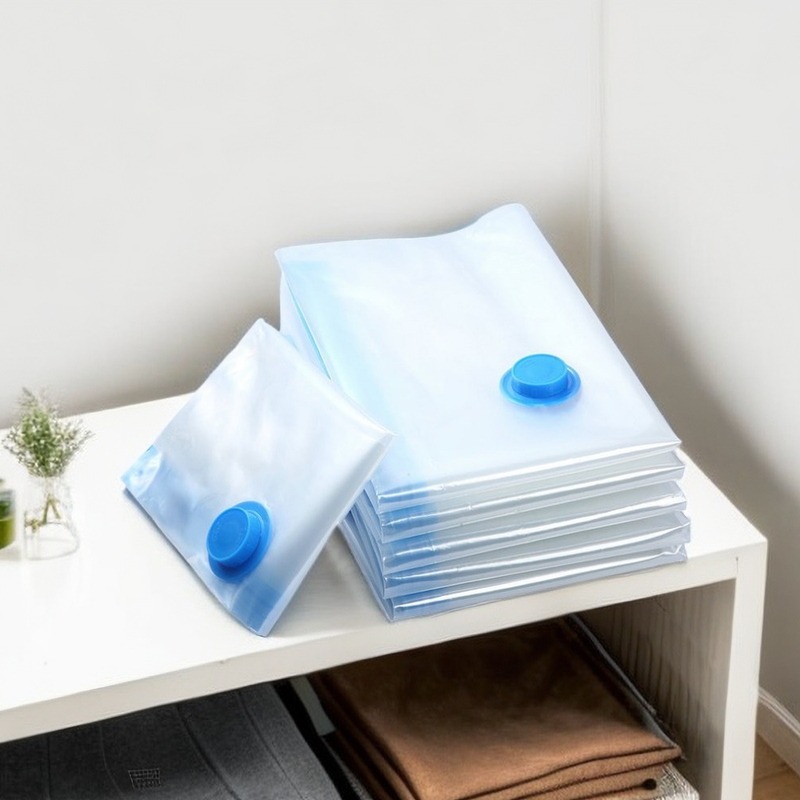Large 3-5PCS Vacuum Storage Bags with Compact Pump