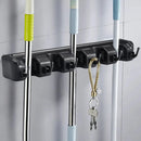 Multi Functional Wall Mounted Mop Holder
