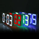 Adjustable 3D LED Digital Wall Clock