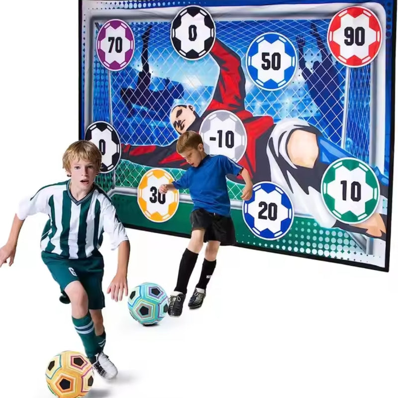 Soccer Game Mat Set Multiplayer Competitive Soccer Training