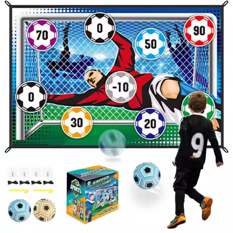 Soccer Game Mat Set Multiplayer Competitive Soccer Training
