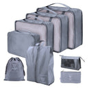 8 Pcs Travel Organizer Bag Set
