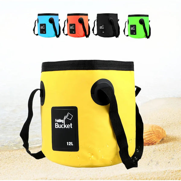 12L Folding Bucket Portable Outdoor Travel Essential