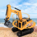 Remote Control Excavator RC Digger Truck Construction Vehicles Toys
