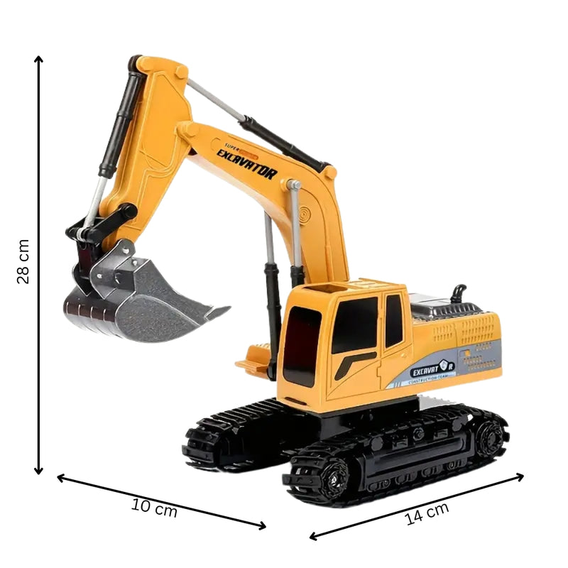 Remote Control Excavator RC Digger Truck Construction Vehicles Toys