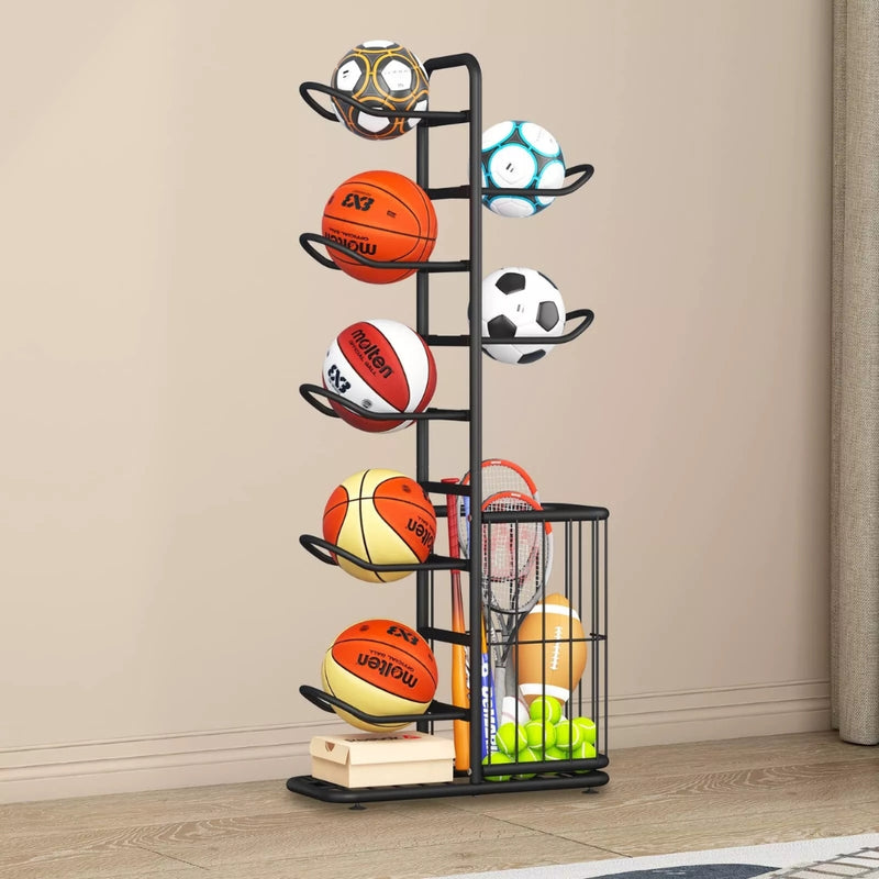 Sport Balls Storage Rack Organise Display Stand Holder
