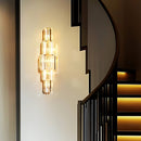 3 Layers Crystal Wall Lamp Sconce Light