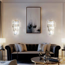 3 Layers Crystal Wall Lamp Sconce Light