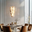 3 Layers Crystal Wall Lamp Sconce Light