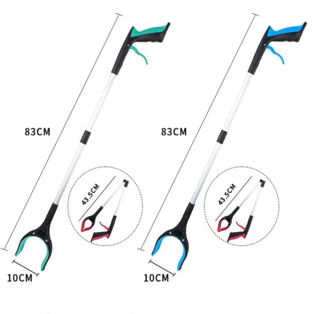 Grabber Reacher Tool 360° Rotating Jaw & Magnet