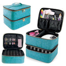 Portable Nail Polish Organizer Handheld Double Layer
