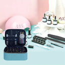 Portable Nail Polish Organizer Handheld Double Layer