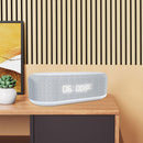 Wireless Fast Charging Digital Alarm Clock with Temperature Display