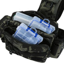 Fishing Tackle Backpack with Rod Holder and Gear Storage
