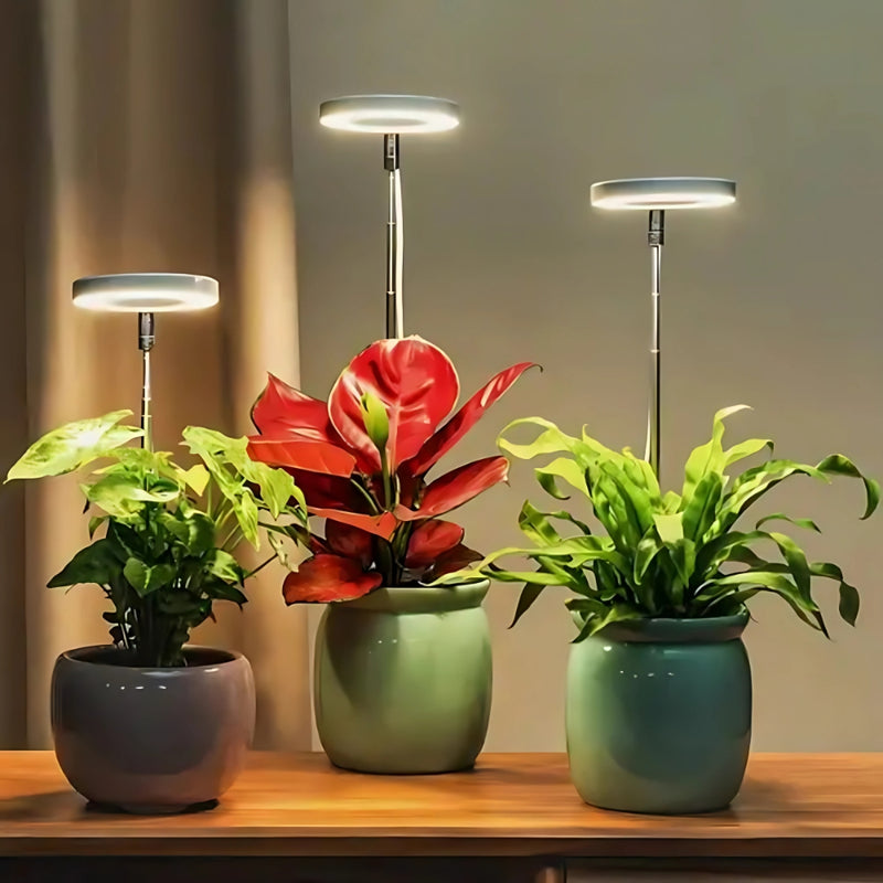 LED Plant Growth Light USB Timer Adjustable Height