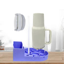 Tumbler Drying Rack and Storage Station for Cleaning Cups and Water Bottle Holder