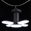 Solar LED Camping Lantern Rechargeable Power Bank Foldable Light Modes