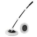 Chenille Car Wash Brush Telescoping Long Handle Cleaning Mop Tool