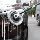 Chenille Car Wash Brush Telescoping Long Handle Cleaning Mop Tool