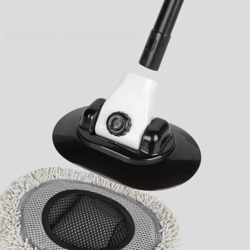 Chenille Car Wash Brush Telescoping Long Handle Cleaning Mop Tool