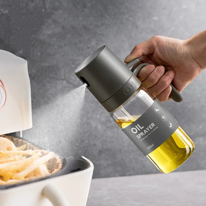 Oil Spray Bottle Glass Cooking Dispenser