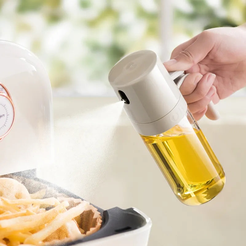 Oil Spray Bottle Glass Cooking Dispenser