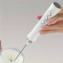 Rechargeable Electric Milk Frother 3 In 1 Handheld Coffee Mixer
