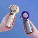 Portable Handheld Turbo Fan 100 Speed Rechargeable Mini Fan