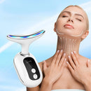 Neck and Face EMS Lifting LED Light Therapy Massager