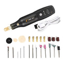 Cordless USB Rotary Tool Mini Electric Drill Rechargeable Engraving and Polishing Machine