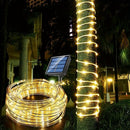 Solar LED Rope Lights Waterproof Outdoor Garden Deck Lighting