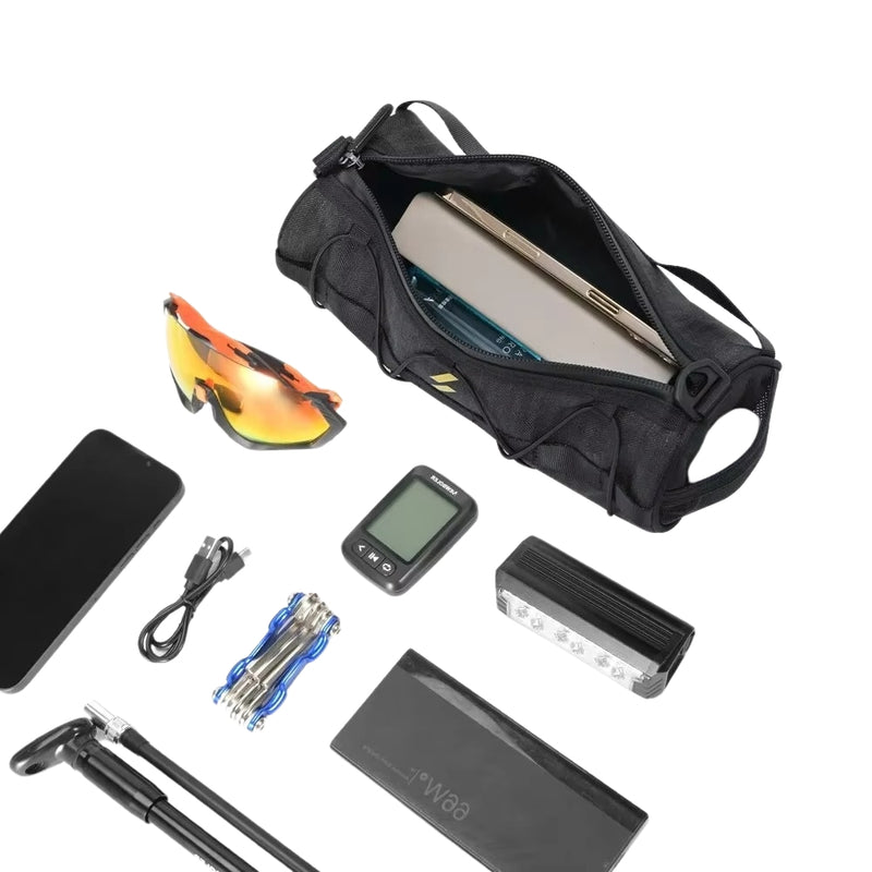 Handlebar Bag Multifunction Bicycle Frame Pannier and Shoulder Bag
