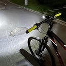 USB Rechargeable Bike Light LED Headlight 6 Modes