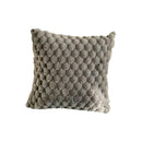 3D Soft Plush Turtle Pineapple Grid Throw Pillowcase