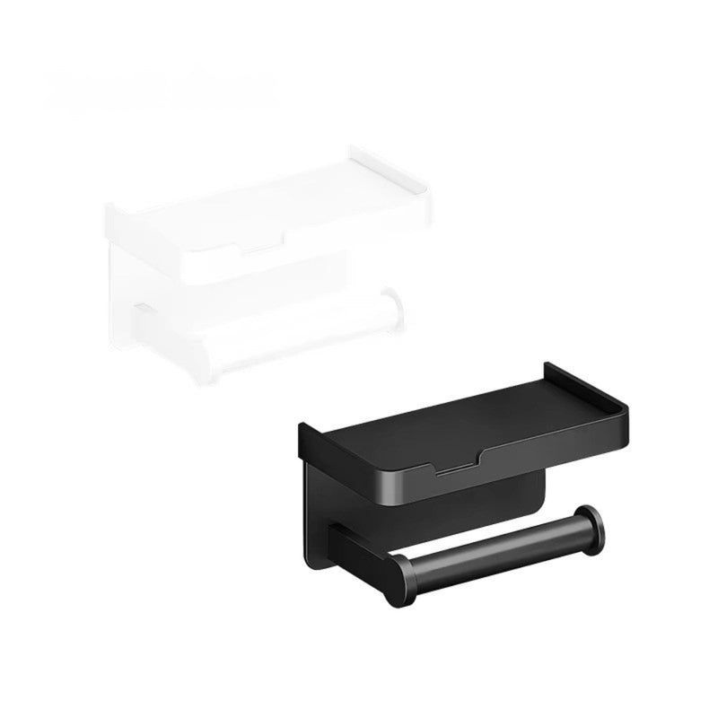 Aluminum Alloy Wall-Mounted Toilet Paper Holder