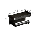 Aluminum Alloy Wall-Mounted Toilet Paper Holder