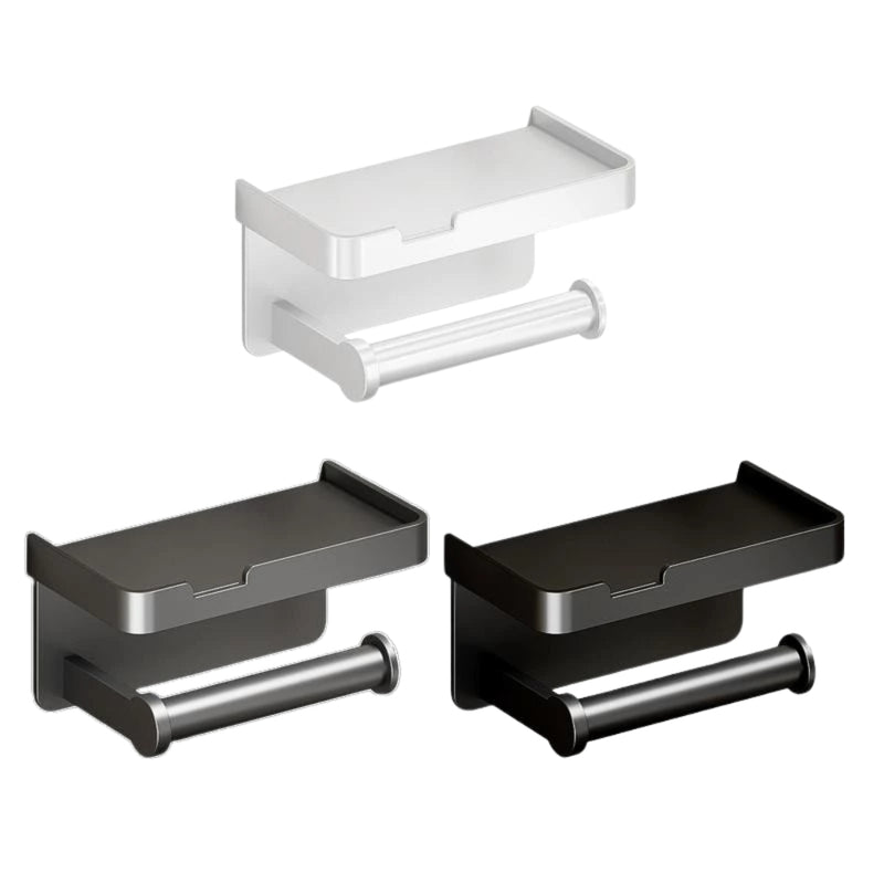 Aluminum Alloy Wall-Mounted Toilet Paper Holder