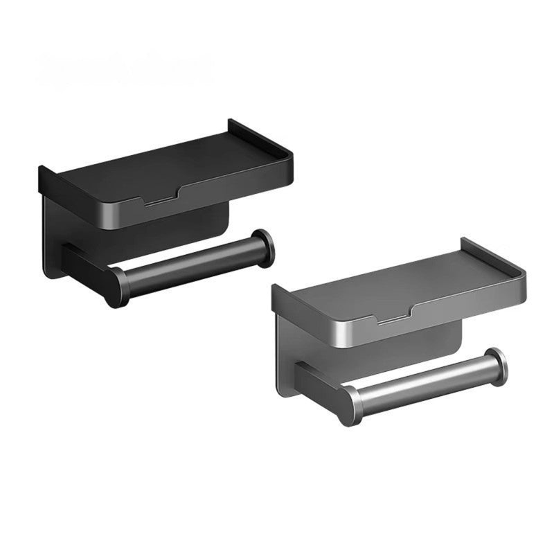 Aluminum Alloy Wall-Mounted Toilet Paper Holder